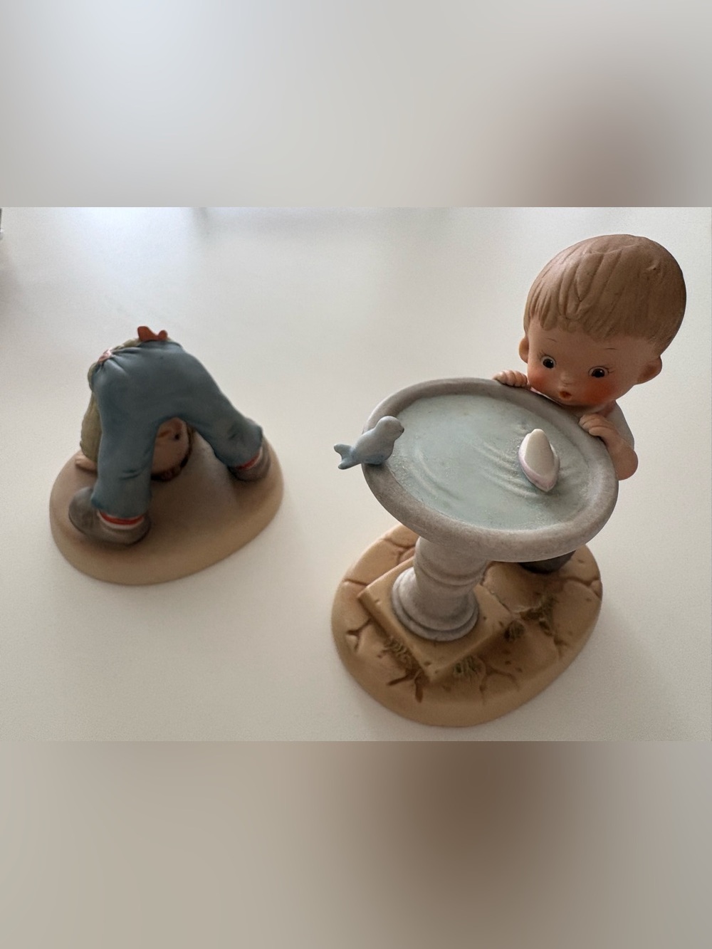 VTG Enesco Memories of Yesterday Lucie Attwell -1988 & 1989 Bundle Set of 2